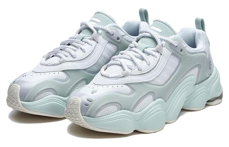 (WMNS) FILA FUSION TENACITY Chunky Sneakers 'White Blue' T12W311601FWI