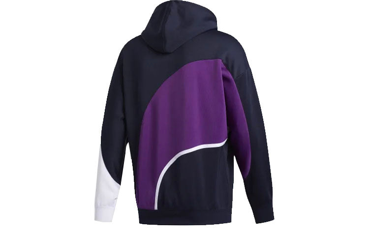 adidas originals Colorblock Casual Sports Gradient Pullover Blue FM1575