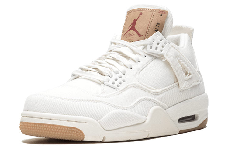 Air Jordan 4 Retro x Levi's 'White Denim' AO2571-100