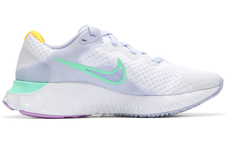 (WMNS) Nike Renew Run 2 'White Green Glow' CU3505-103