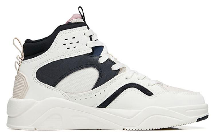 (WMNS) ANTA Flame 3 High 'White Black Mauve' 122248088-2