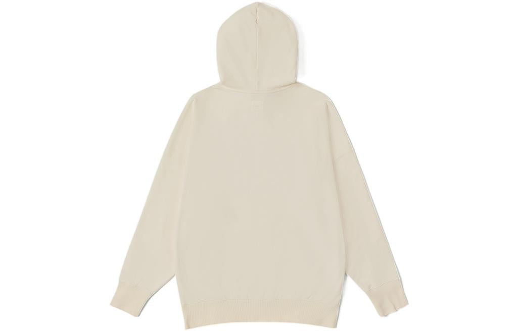(WMNS) Vans Prep School Logo Hoodie 'Beige' VN0002S93KS