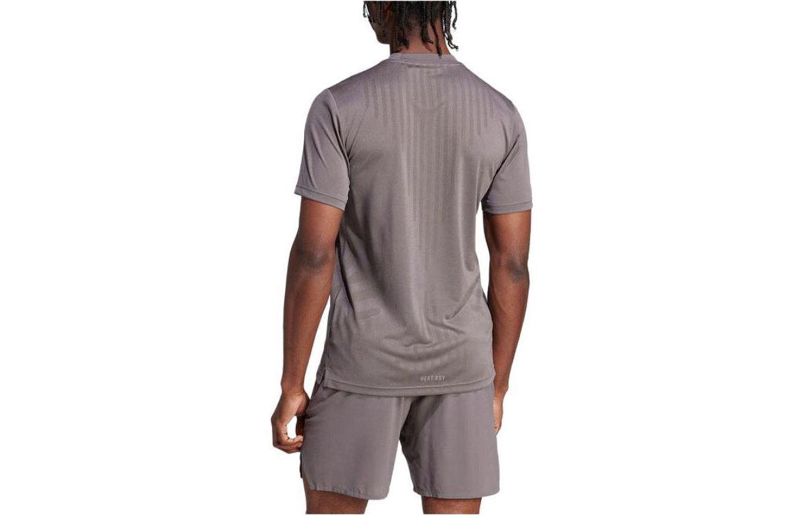 adidas HIIT Airchill Workout T-shirt Asia Sizing 'Grey' IS3735
