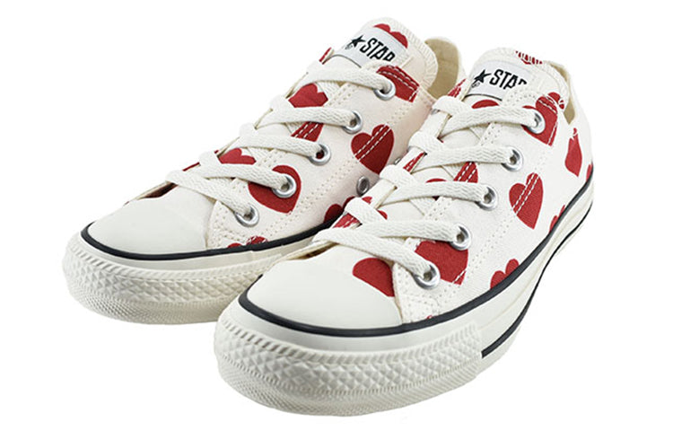 (WMNS) Converse Chuck All Star Fullhearts Ox 'White Red' 5SC237