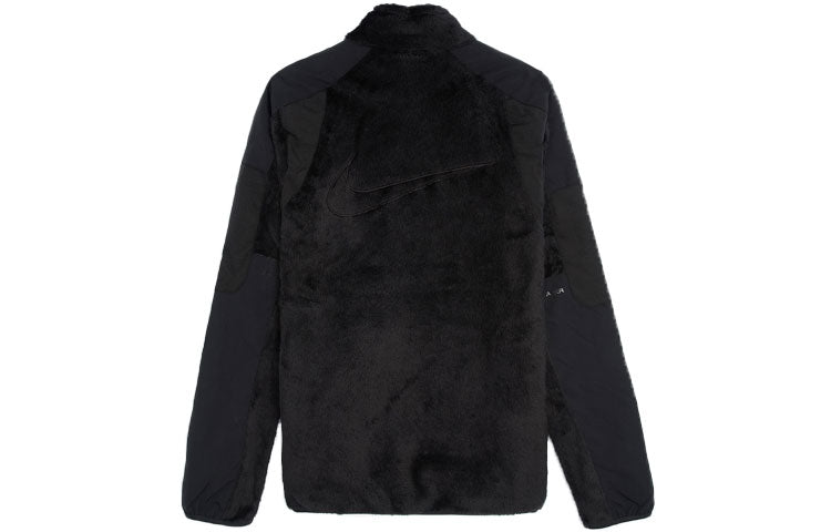 Nike x NOCTA Drake Fleece Splicing Jacket 'Black' DA3995-010