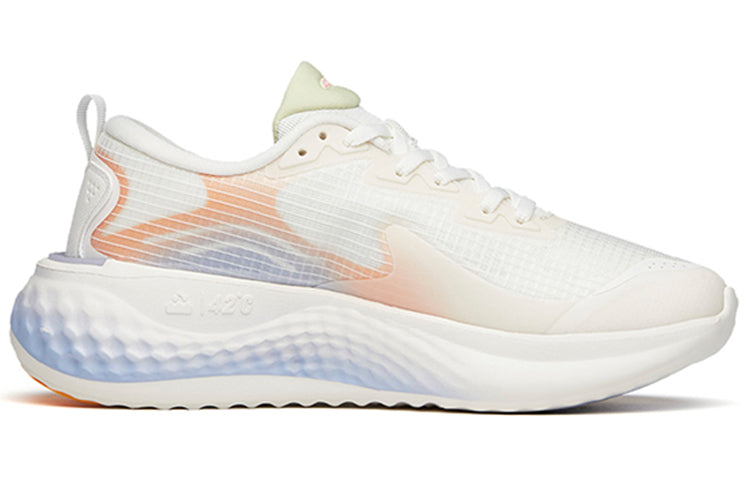 (WMNS) ANTA Life Series Sneakers 'White Yellow' 122145556S-5