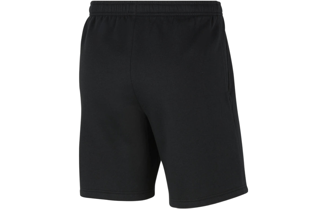 Men's Nike Solid Color Casual Fleece Sports Black Shorts CW6910-010