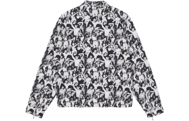 Stussy Beach Mob Bing Jacket 'Black White' 115651