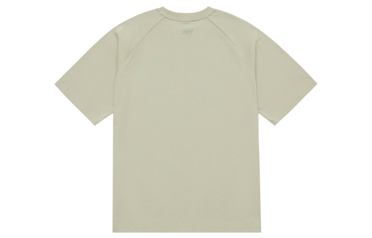 New Balance Wordmark Logo T-Shirt 'Khaki Green' AMT42301-OVN