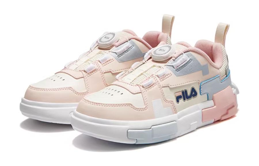 (GS) FILA Brick Sneakers 'Pink Blue White' K15B341304FAG