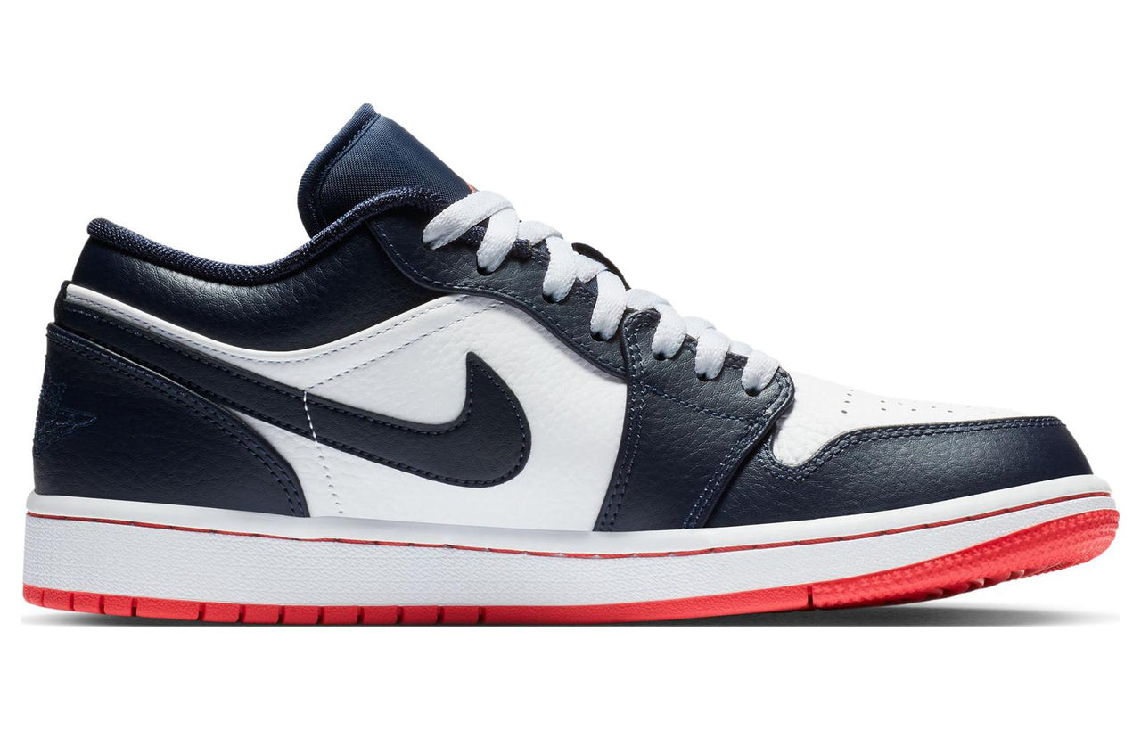 Air Jordan 1 Retro Low 'Obsidian Ember Glow' 553558-481