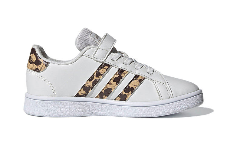 (PS) adidas neo Grand Court 'White Leopard' FZ3516