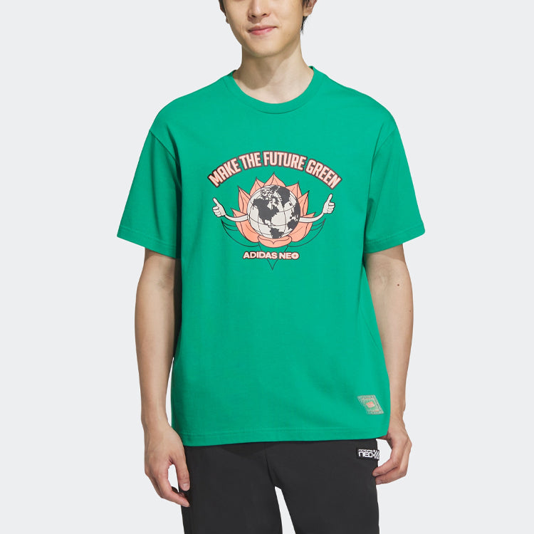 adidas Neo City Escape T-Shirts 'Green' IA6849
