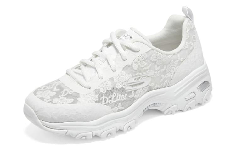 (WMNS) Skechers DLITES 1.0 'White' 896196-WHT
