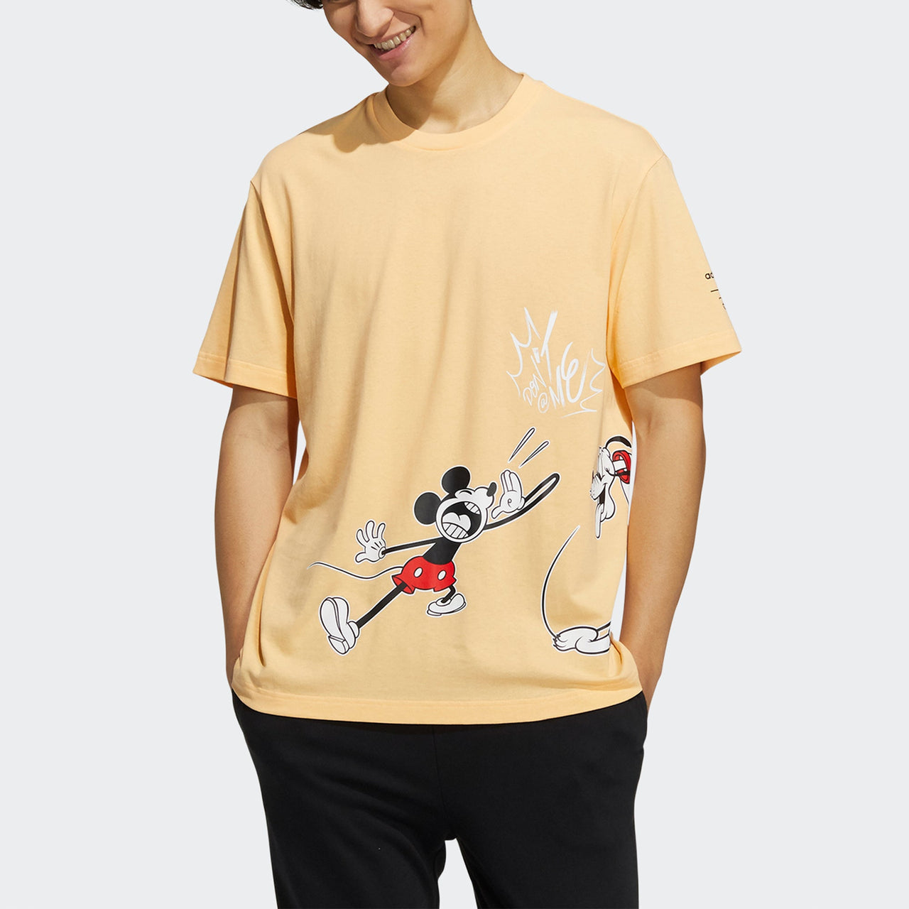 adidas neo x Disney Crossover M Mf Tee 2 Cartoon Printing Sports Short Sleeve HF0453