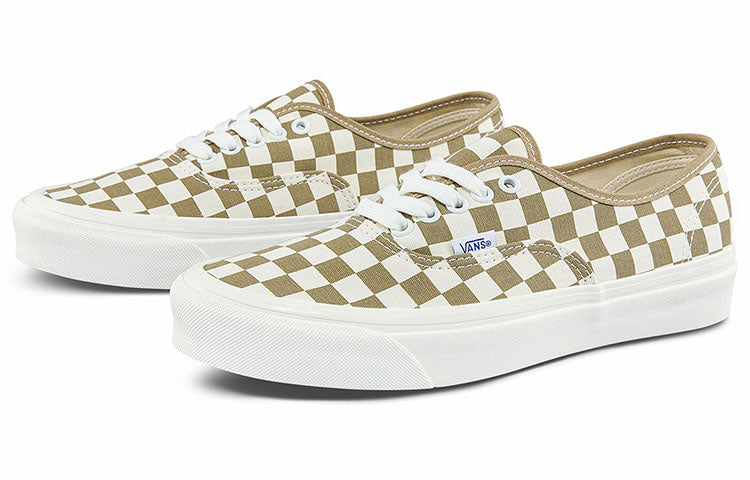 Vans Style 44 Low Tops Casual Skateboarding Shoes Unisex Brown White VN0A5KX4SQ7