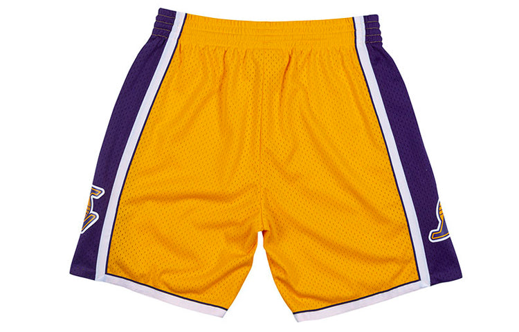 Mitchell & Ness NBA Swingman Shorts Los Angeles Lakers 2009-10 'Yellow Purple' SMSHCP19075-LALLGPR09