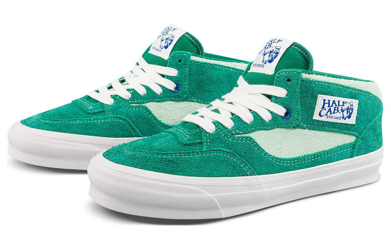 Vans OG Half Cab LX 'Hairy Suede - Green' VN0A3DP6GRN
