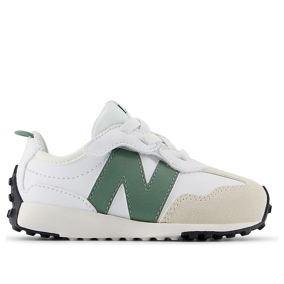 (TD) New Balance 327 New-B Hook & Loop 'White Dark Juniper' NW327SJ