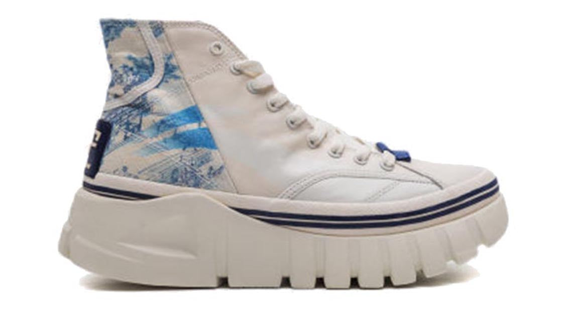 (WMNS) Li-Ning Wave Boot 'White Blue' AGCQ258-3