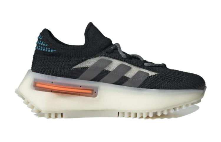 (GS) adidas NMD_S1 'Black Teal Orange' GW2186