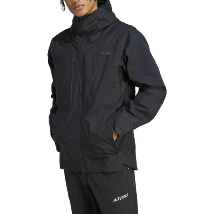 adidas TERREX Xploric RAIN.RDY Hiking Jacket 'Black' HN2921