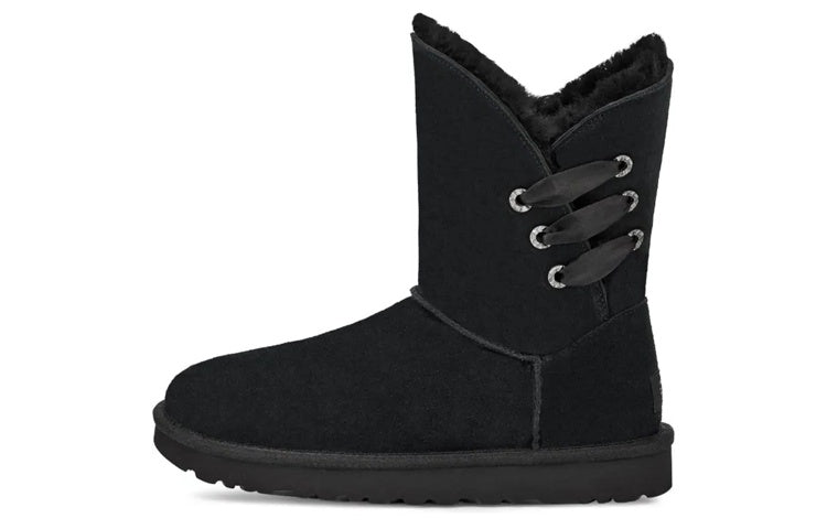 (WMNS) UGG Constantine Satin Boots 'Black' 1125811-BLK