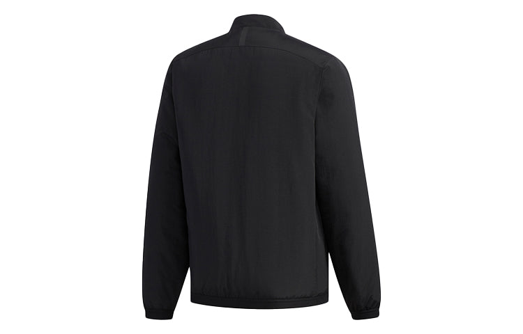 adidas Xplr Ins Bomber Outdoor Sports Solid Color Jacket Black EH4954