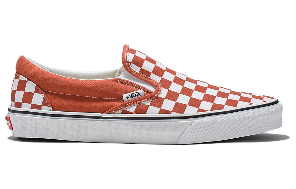 Vans Classic Slip-On 'Checkerboard - Burnt Ochre' VN0A7Q5DGWP