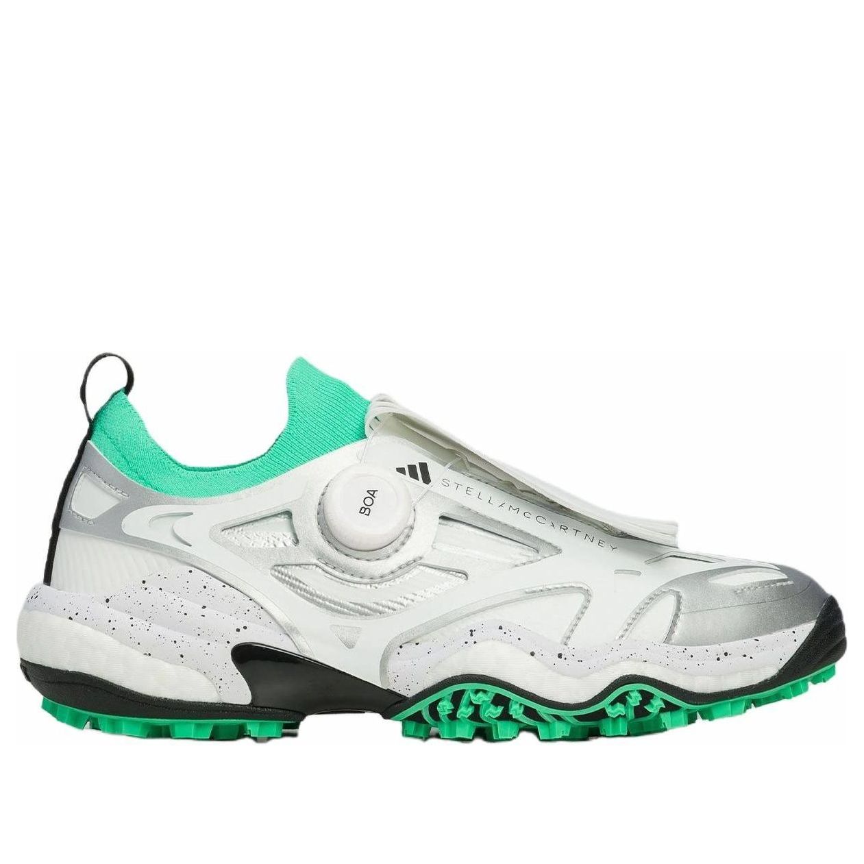 (WMNS) adidas Codechaos BOA by Stella McCartney 'Core White Bright Green Silver Metallic' JH8937