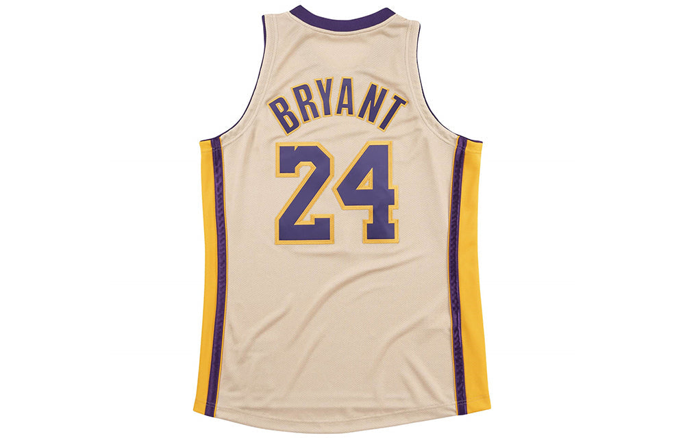 Mitchell & Ness NBA Premium Gold Jersey Los Angeles Lakers 2008-09 Kobe Bryant 'Beige' NNBJBW18052-LALGOLD08KBR