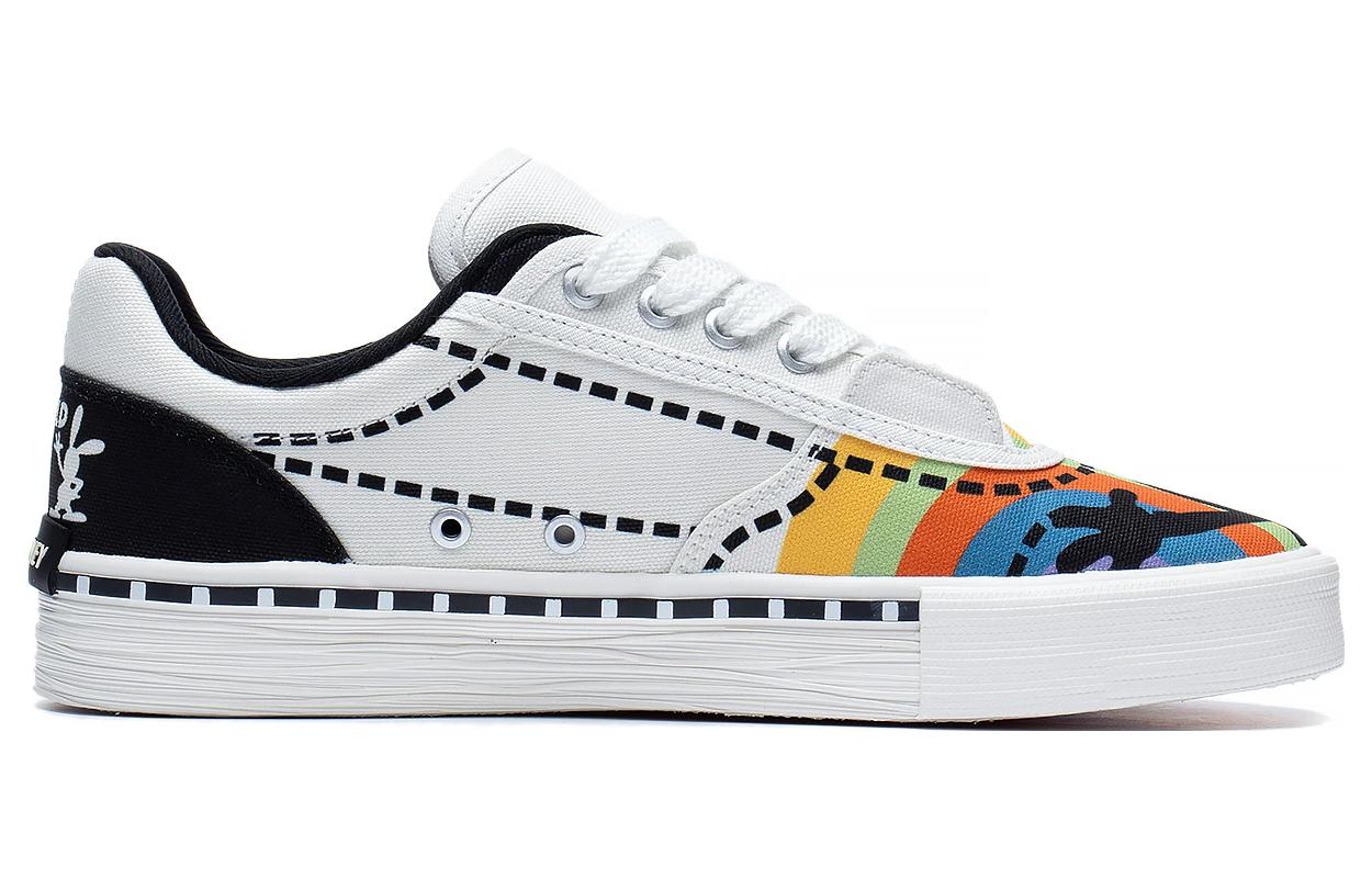 (WMNS) Li-Ning Oswald the Lucky Rabbit Skate Shoes 'White Black' AECT012-2