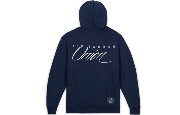 Air Jordan Fleece Hoodie x Union 'Navy' DV7335-419