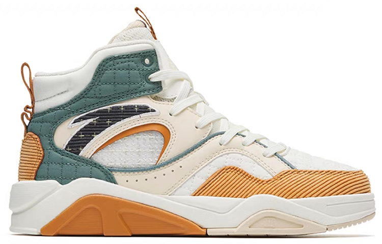 (WMNS) ANTA Flame 3 High 'White Orange Green' 122248088-5
