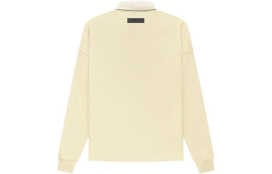 Fear of God Essentials FW22 Henley Rugby Polo 'Canary' FOG-FW22-338