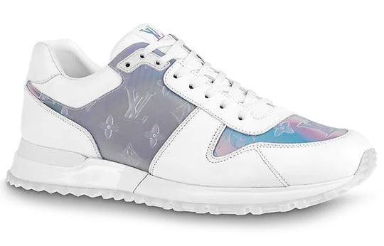 LOUIS VUITTON Run Away Sneakers 'White with Transparent Monogram' 1A7WF7