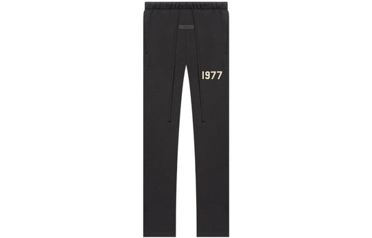 Fear of God Essentials SS22 Relaxed Sweatpants Iron 1977 Logo FOG-SS22-167