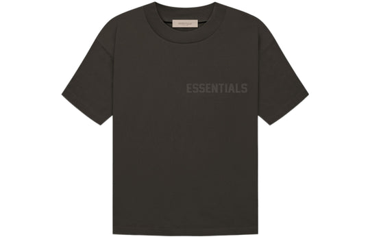 Fear of God Essentials FW22 Short Sleeve Tee Off Black FOG-FW22-382