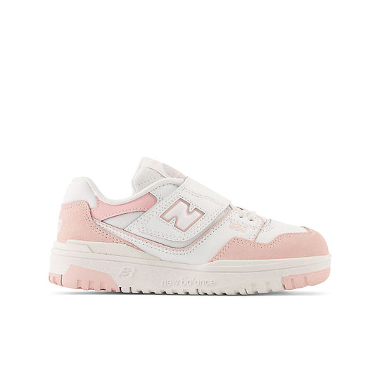 (PS) New Balance 550 Bungee Lace with Top Strap 'White Pink Haze' PHB550CD