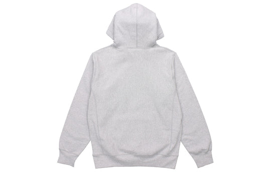 Supreme FW19 Week 16 Bandana Box Logo Hooded Sweatshirt Paisley Grey SUP-FW19-10830