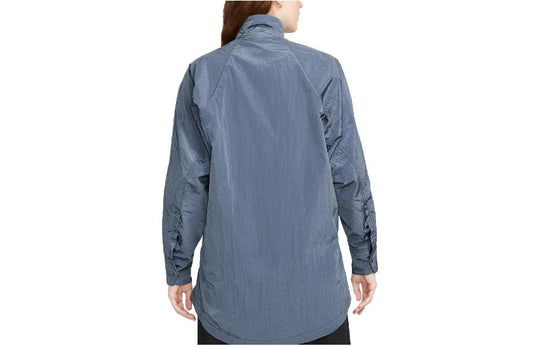 (WMNS) Nike ESC Woven Shirt Jacket 'Blue' DR5399-491