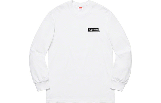 Supreme SS20 Back Alphabet Long Sleeves Unisex White SUP-SS20-338