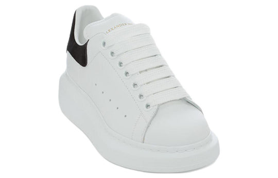 (WMNS) Alexander McQueen Oversized Sneaker 'White Black' 2019 553770WHGP7-9061