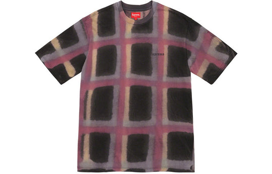 Supreme SS20 Week 17 Sprayed Plaid SS Top Tee SUP-SS20-727