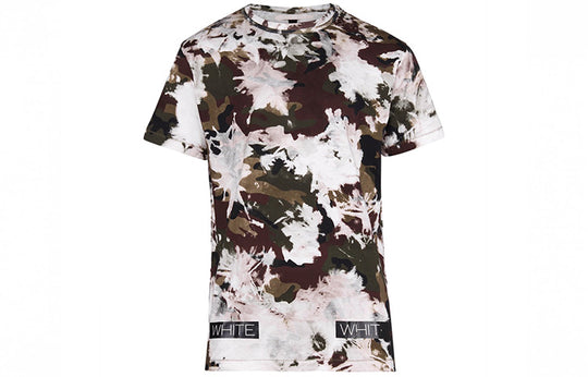 Off-White Camouflage Short Sleeve Multicolor OMAA004S160890049910