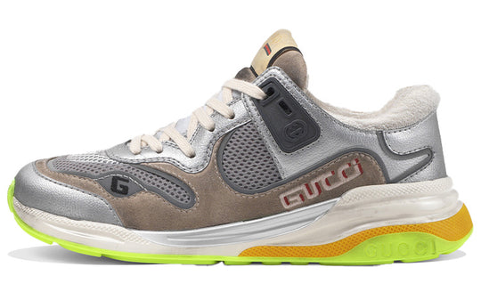 (WMNS) Gucci Ultrapace 'Silver Metallic' 592882-HQK20-8166