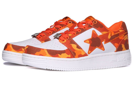 A BATHING APE x Heron Preston Bape Sta 'White Orange' 1I23-191-904