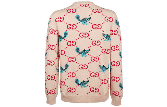 Gucci x Freya Hartas GG Animal Wool Sweater 'Ivory' 661836-XKBXX-9275