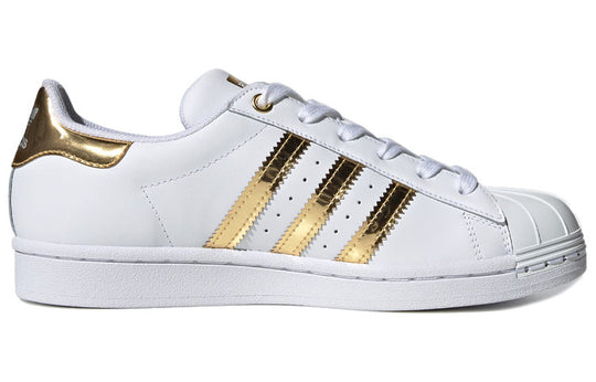 (WMNS) adidas Superstar Metal Toe 'White Gold Metallic' FV3330