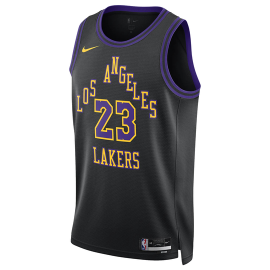 Nike Dri-FIT NBA Swingman Jersey 2023/24 City Edition 'Los Angeles Lakers Lebron James' DX8506-012